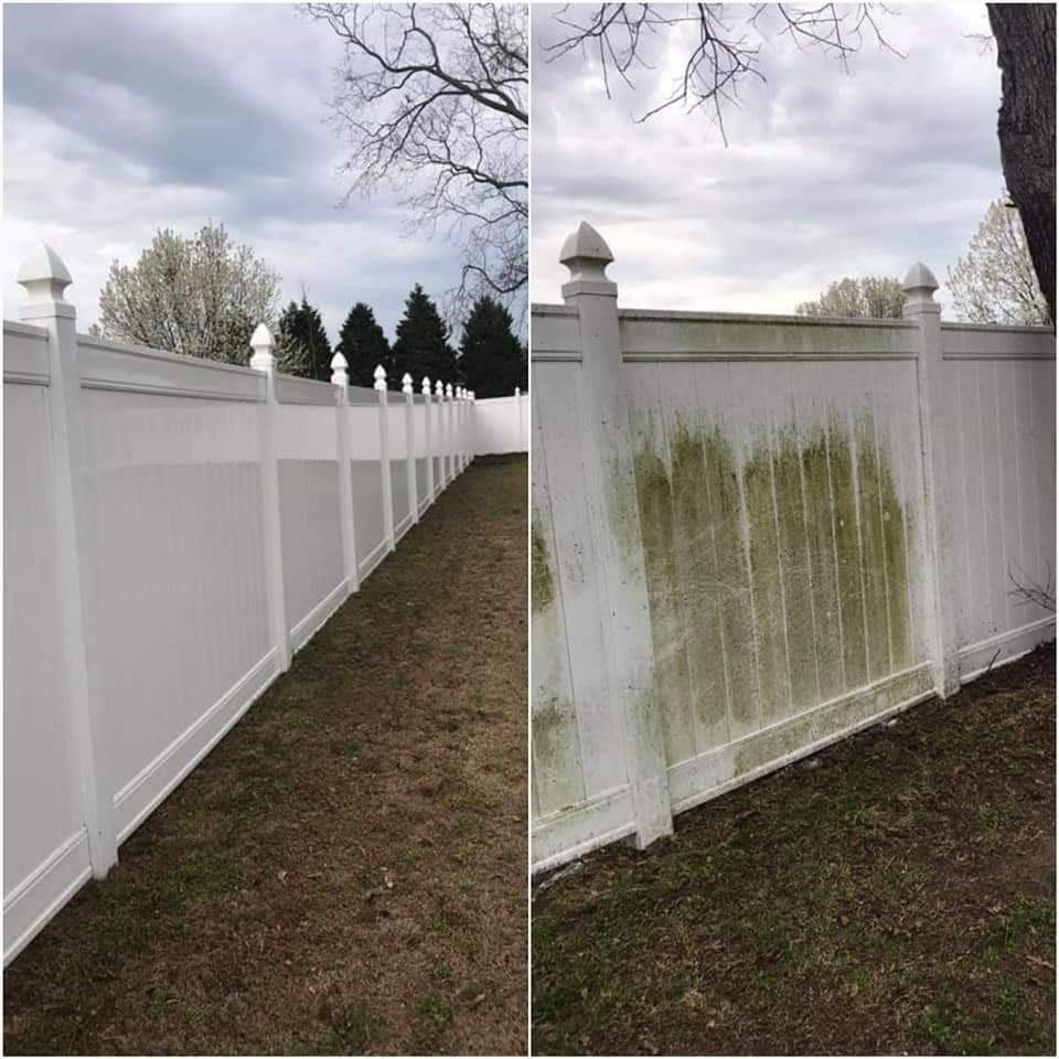 Roof Before and after