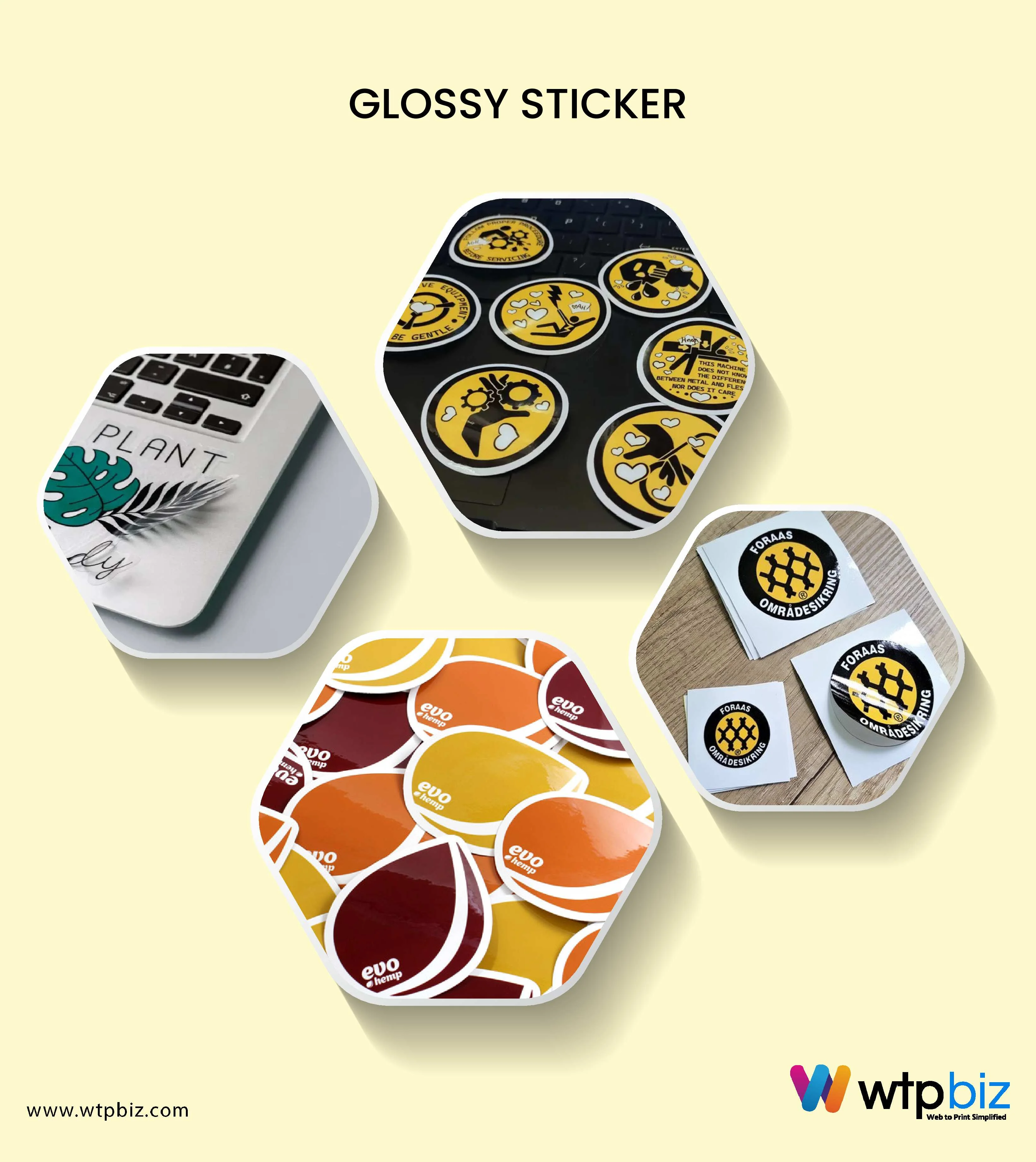 Glossy Stickers - WTPBiz