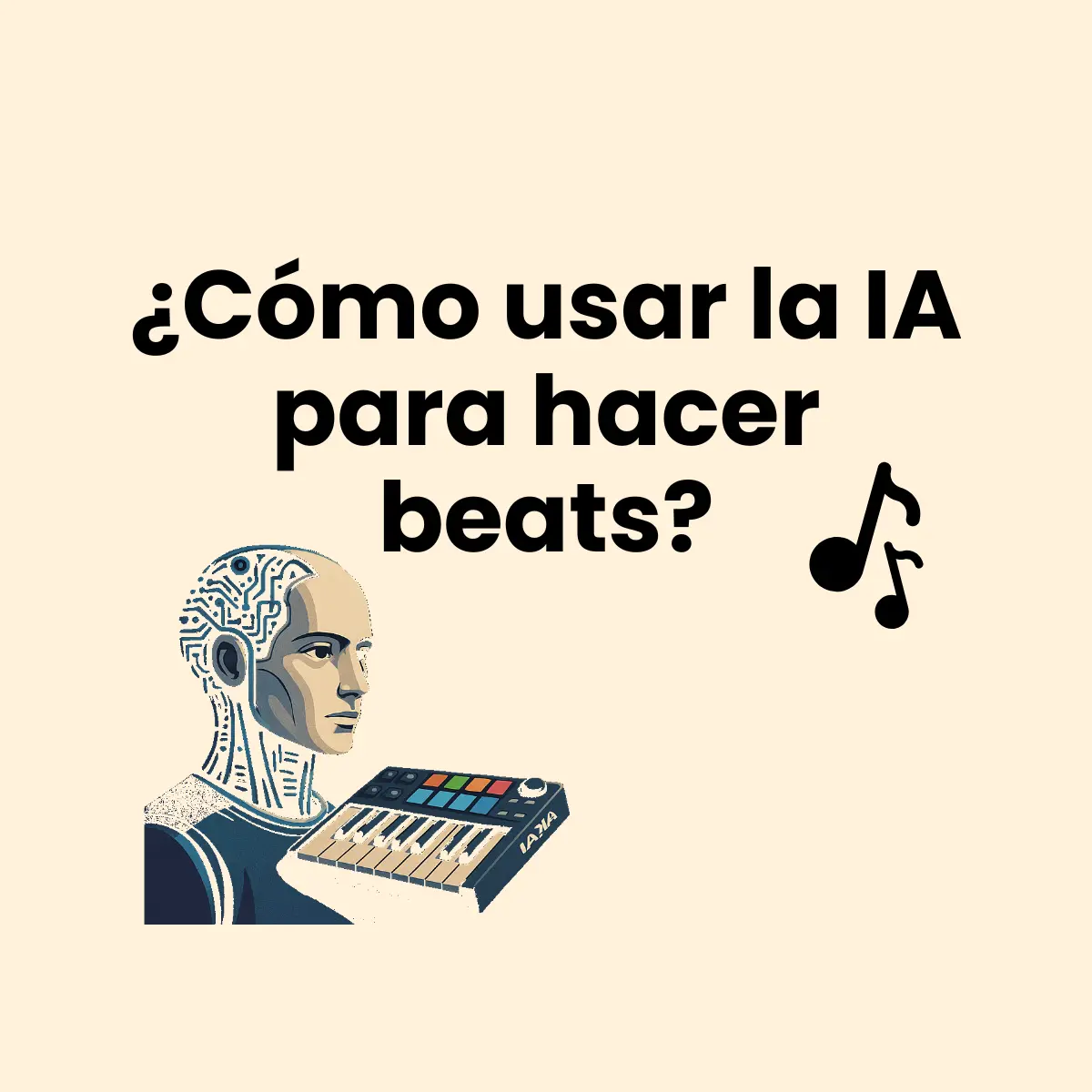 como usar la ia para hacer beats