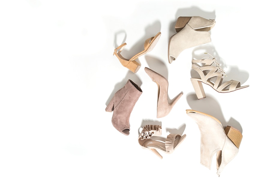 Assorted fashion footwear