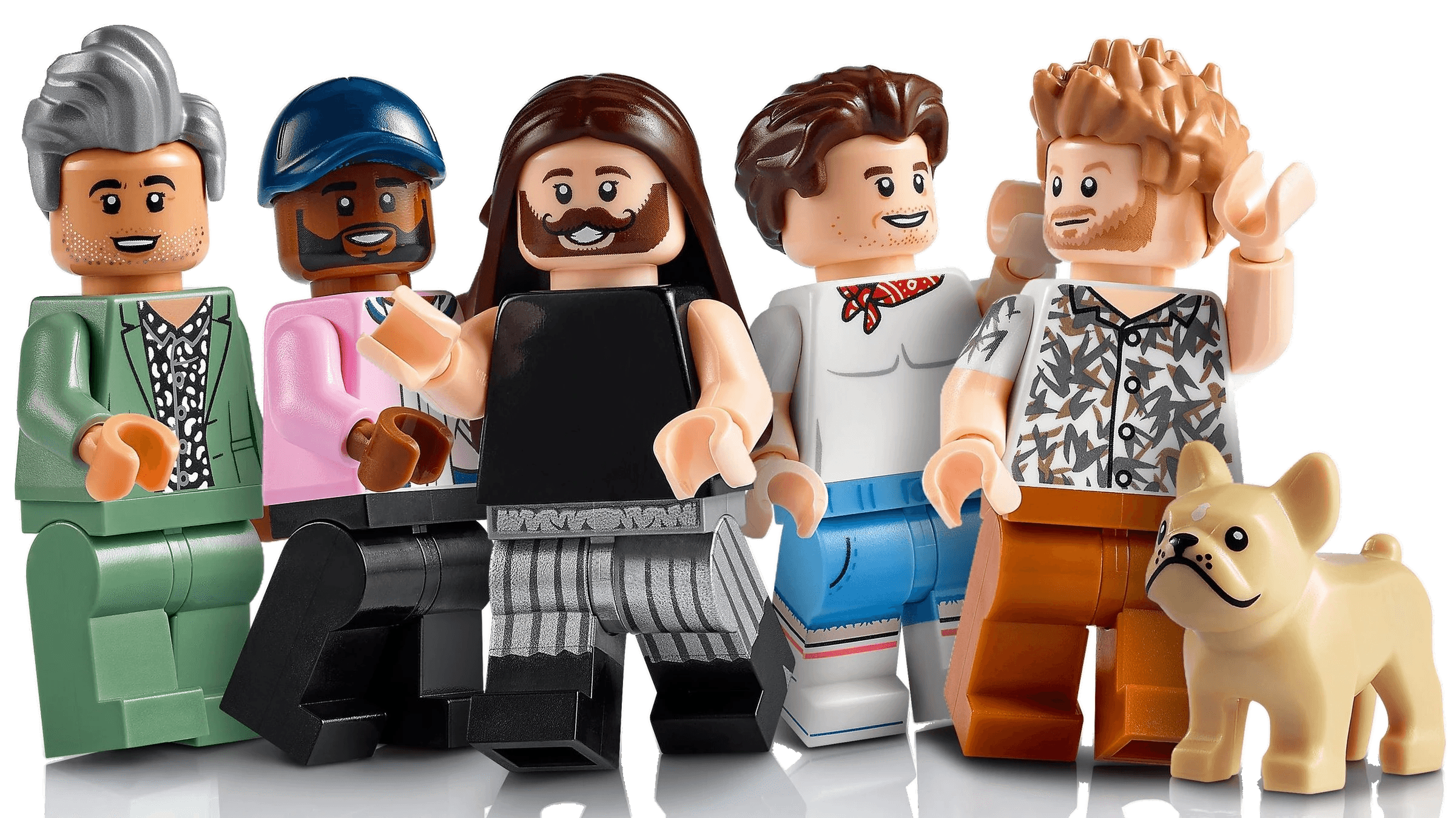 LEGO® Queer Eye - The Fab 5 Loft (sett 10291) - modellen fra en annen vinkel, Brikkenerd