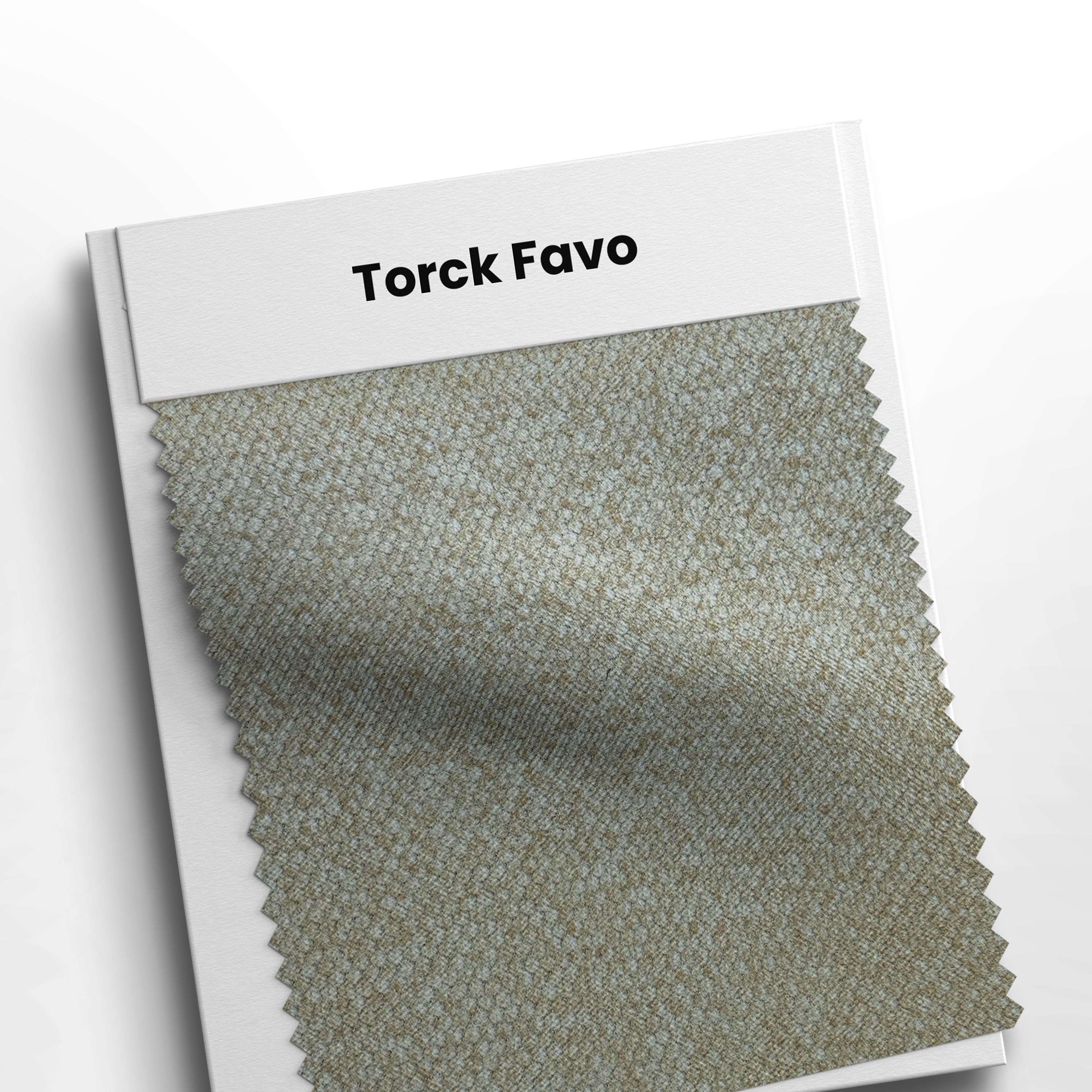 Mostruario de tecido Torck Favo cor 15 Areia 