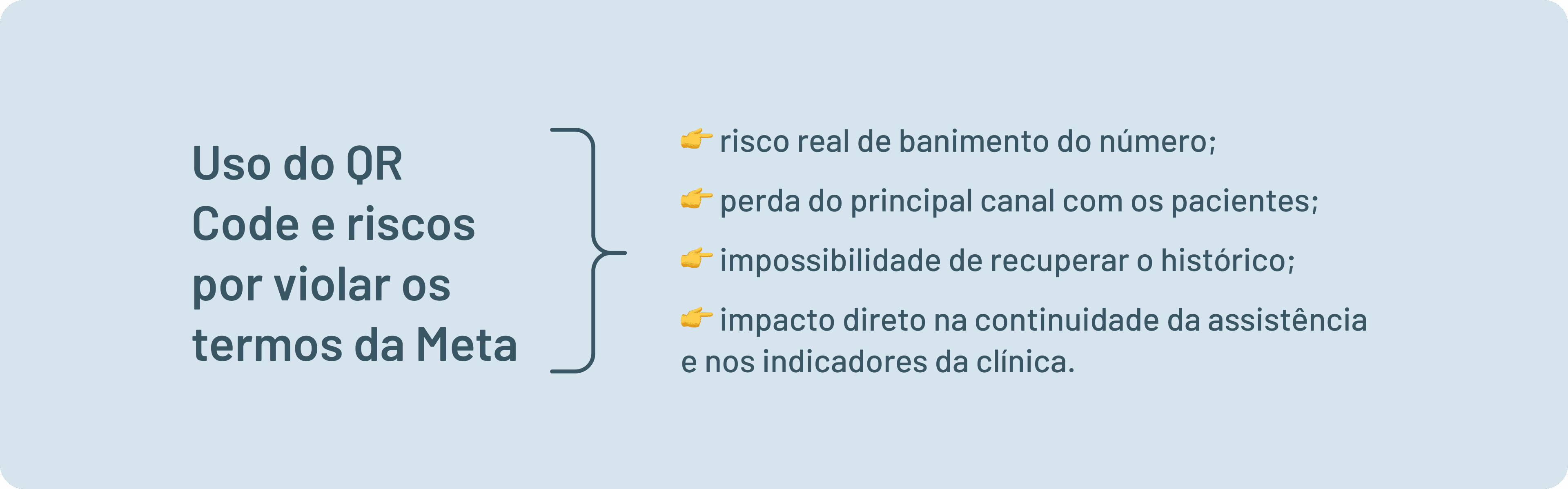 riscos por violar termos da api oficial