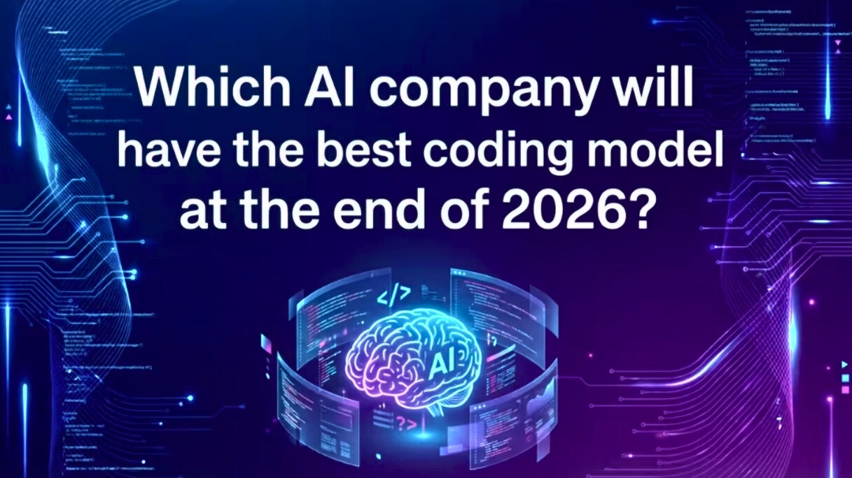 Which AI company will have the best coding model at the end of 2026?