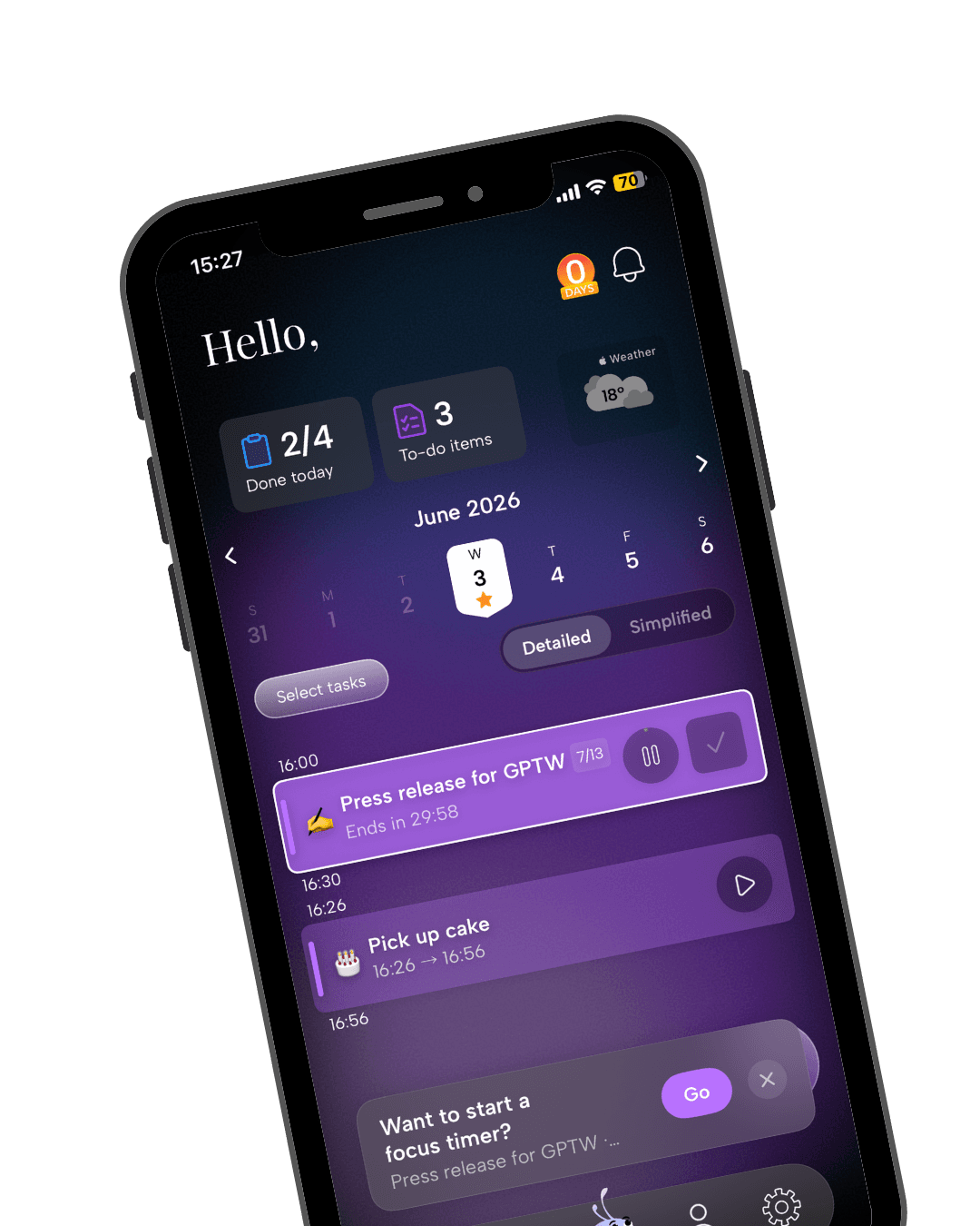 ADHD Ai Planner app routines