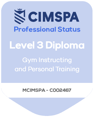 CIMSPA Level 3 Diploma - Gym instructing and personal training