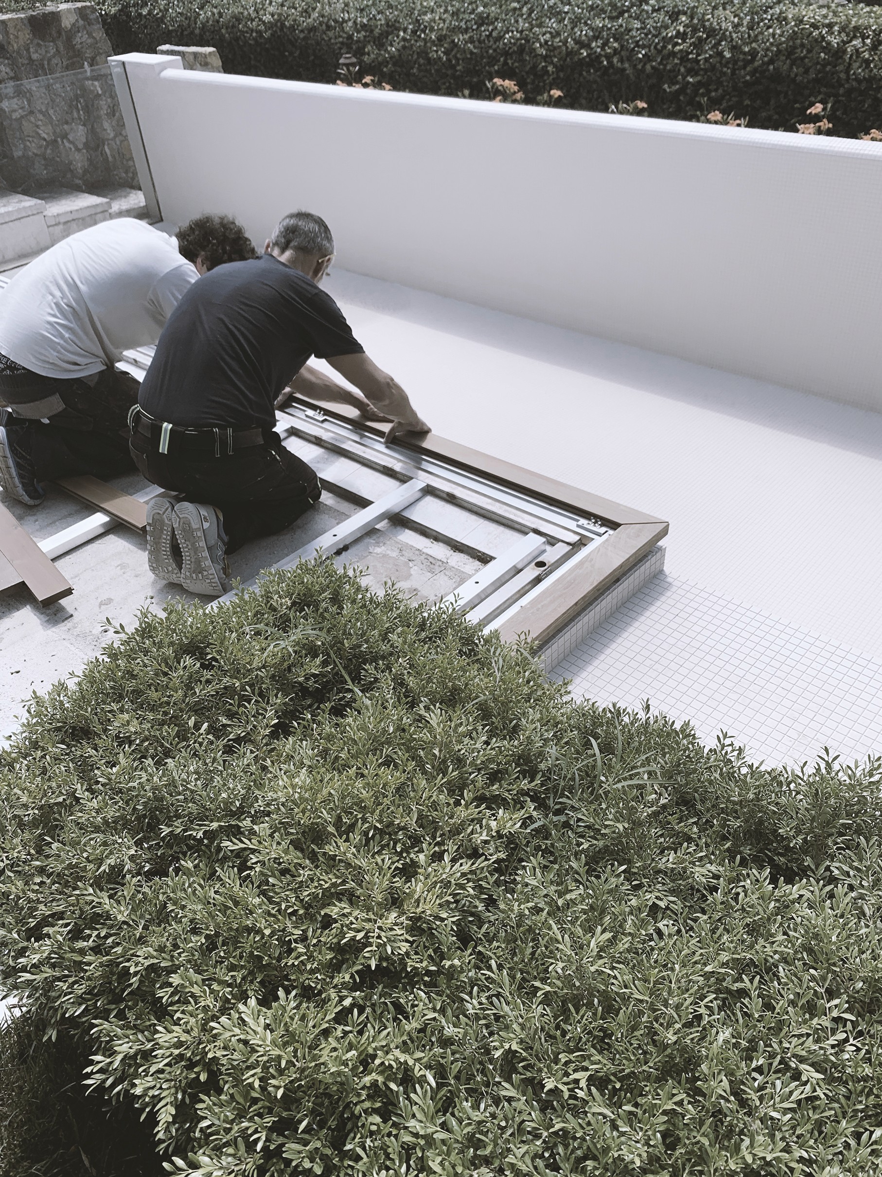 posa pavimentazione piscina