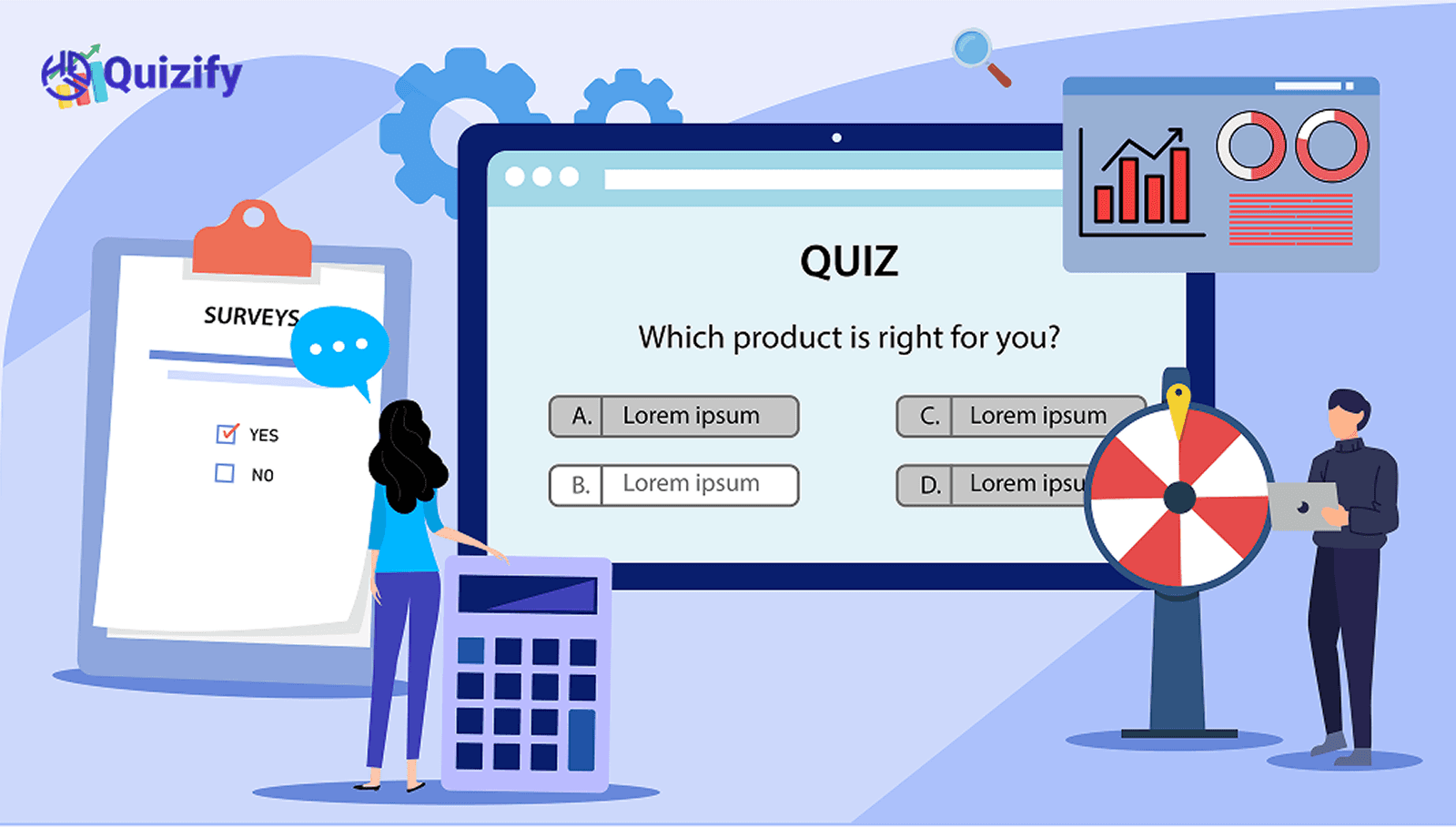 Lead generation and Interactive content examples:
