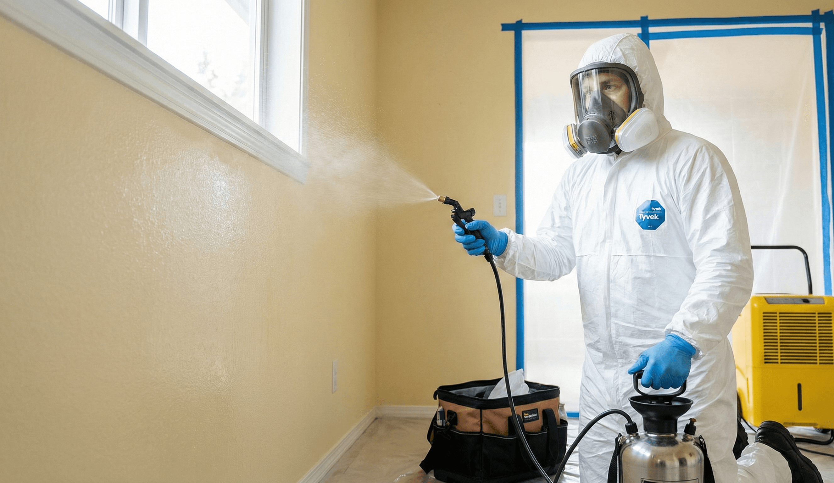 Safe Mold Removal documentation and completed results
