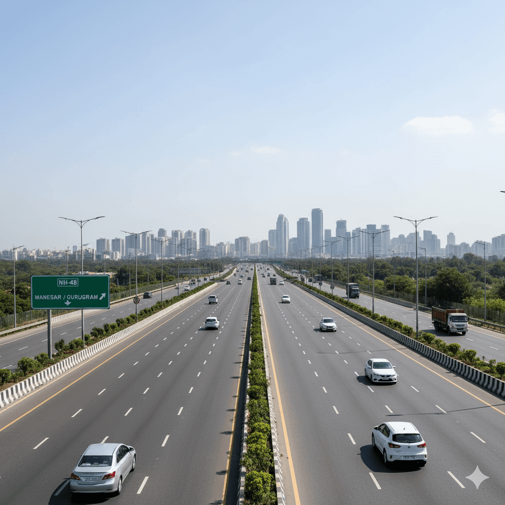 NH-48 Delhi-Jaipur highway connectivity Gurgaon