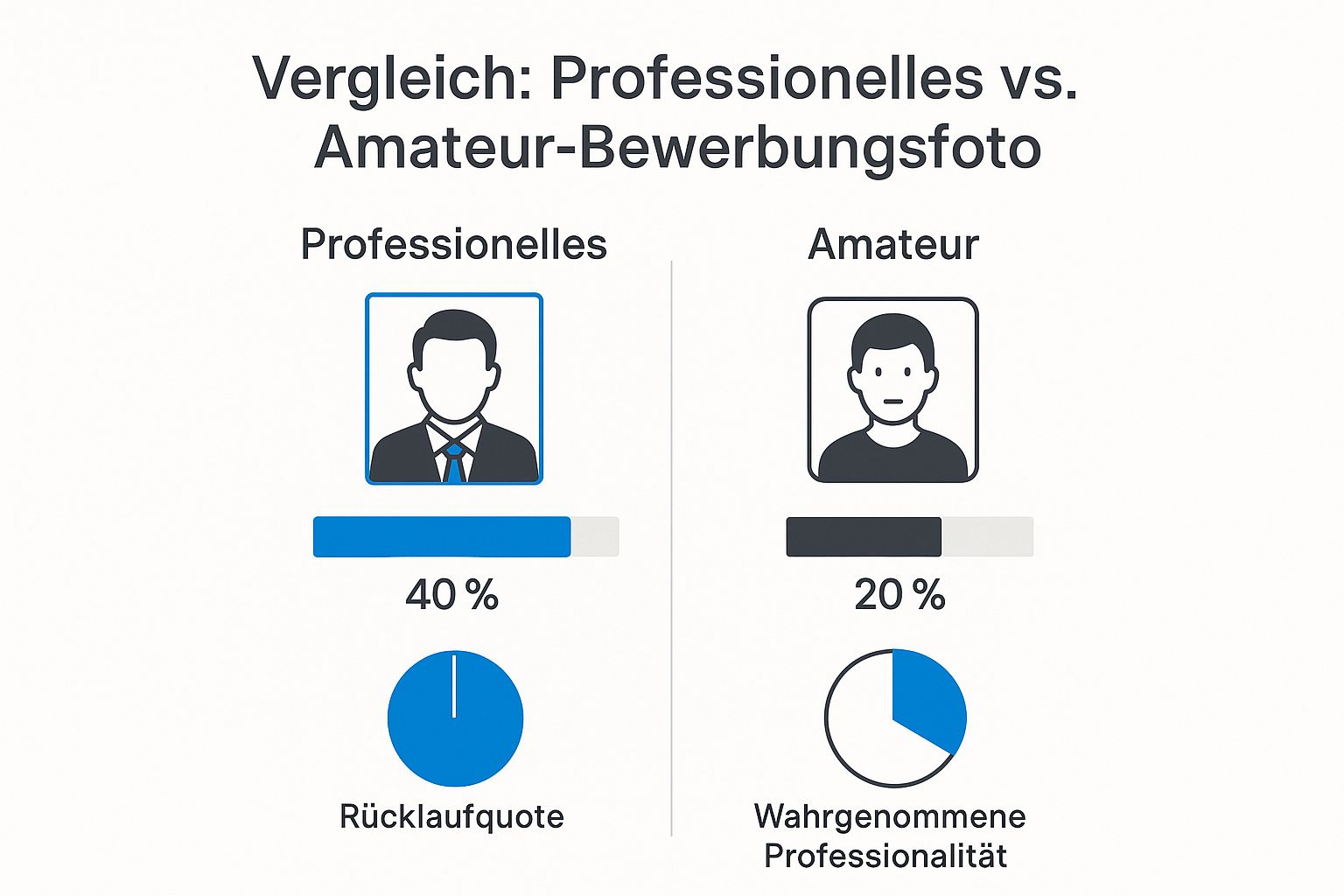 Infographic about bewerbungsfoto machen lassen