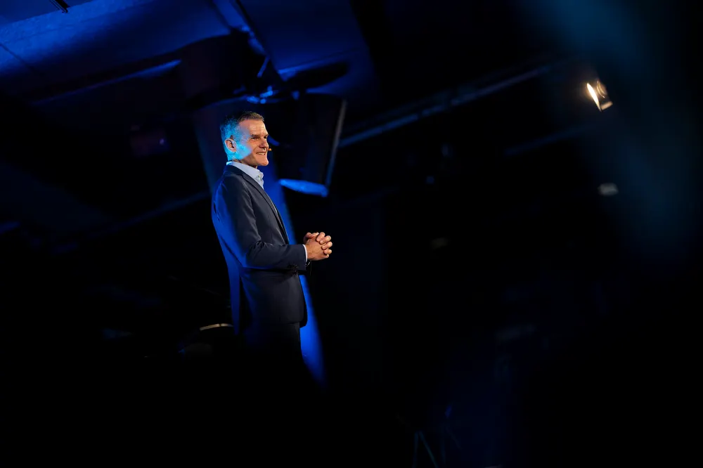 Event photography by Dominik Türk Stuttgart, Jens Zimmermann moderating