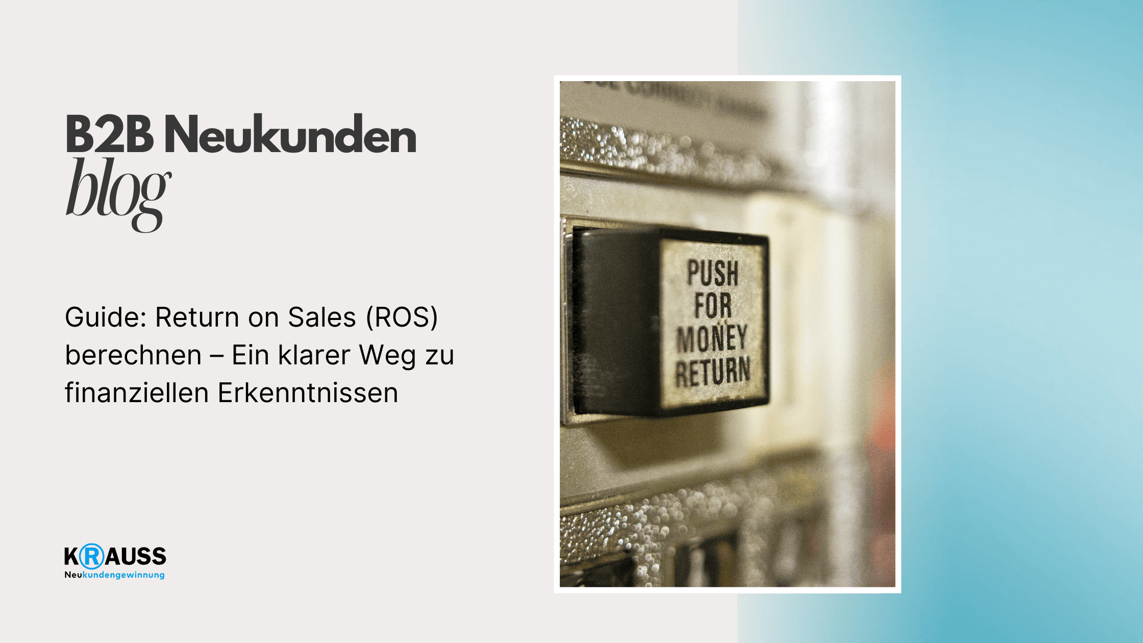 Guide: Return on Sales (ROS) berechnen – Ein klarer Weg zu finanziellen Erkenntnissen