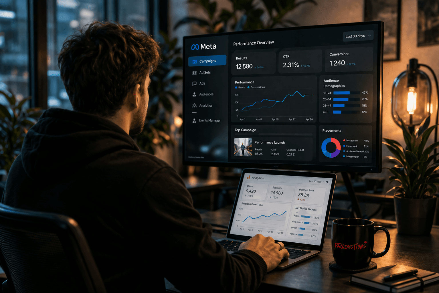 a crowd of people walking around a market