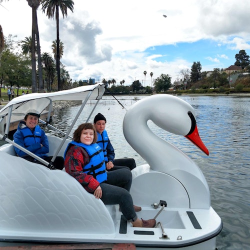 洛杉矶回声公园：天鹅船租赁票