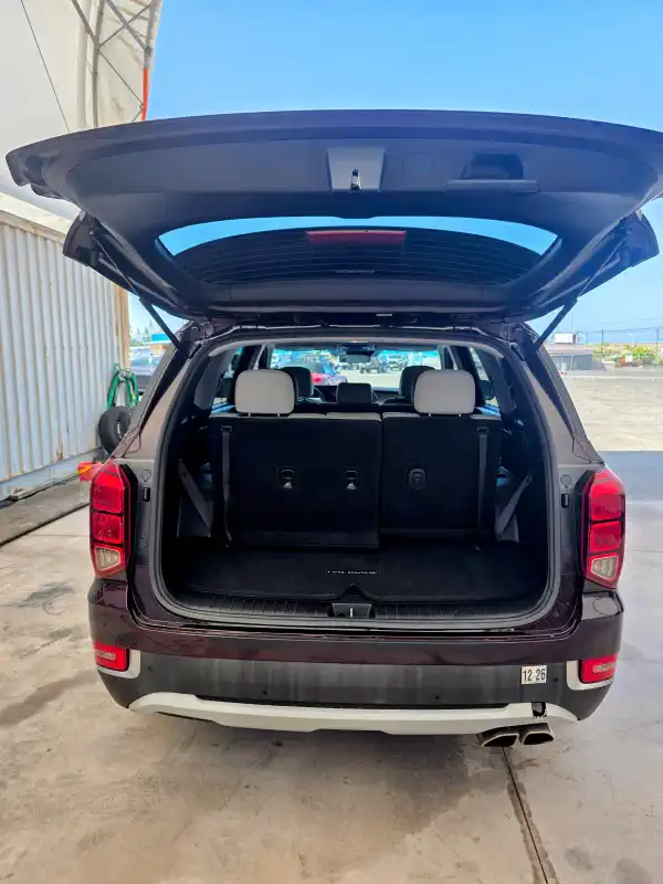 Plum 8 Seater Hyundai Palisade for rent in Kona Big Island Hawaii