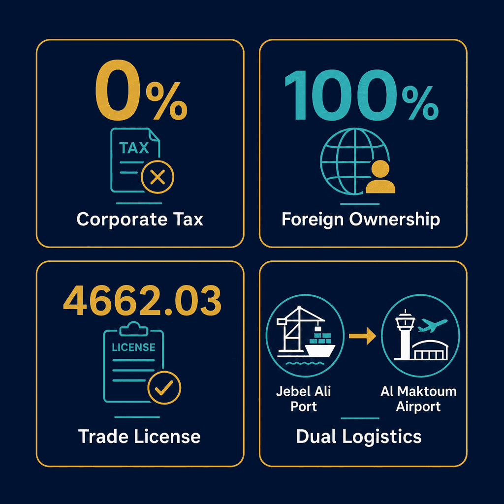 Infographic: Metal Ores & Minerals Trading License in Dubai: Cost and Requirements