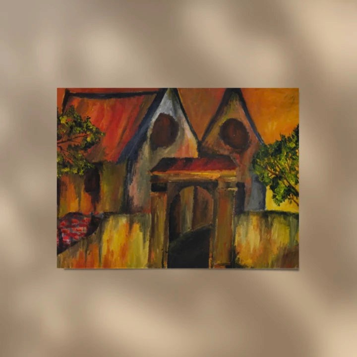 premium art poster and canvas prints, with originals available, from QART , of the artwork " Hoi An Old Town "