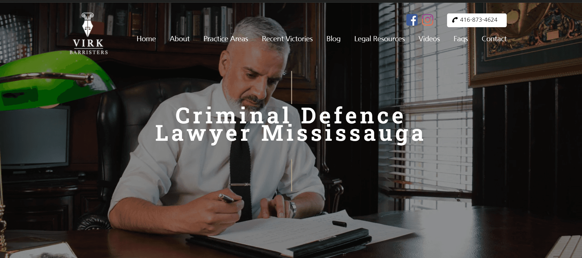 Dreams Agency performed search engine optimization (SEO) for Virk Barristers