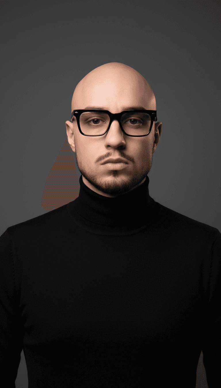 serious looking man in suit