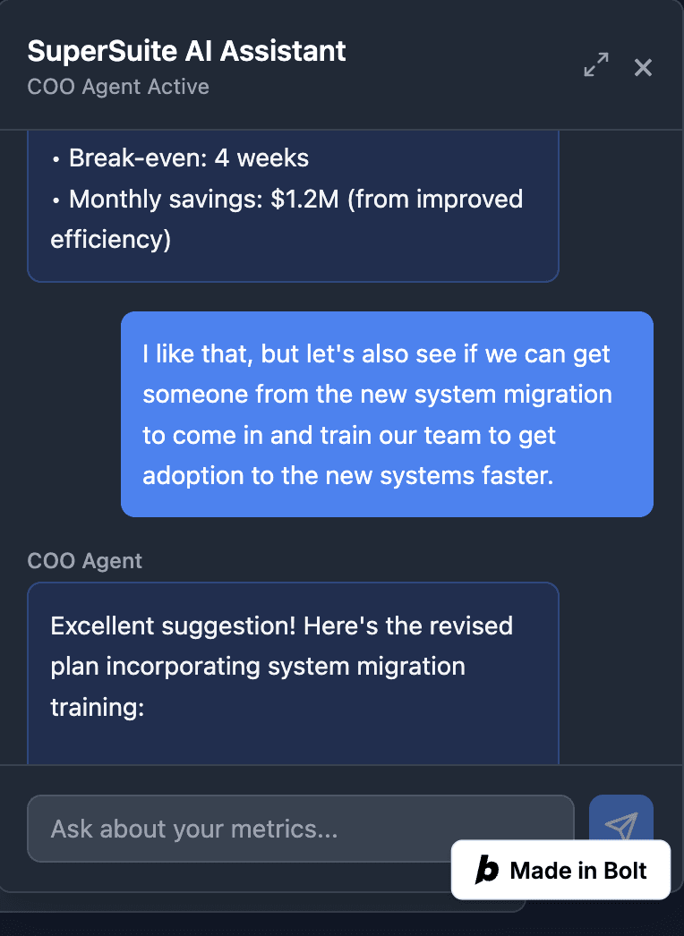 SuperSuite AI Language Model with Agent