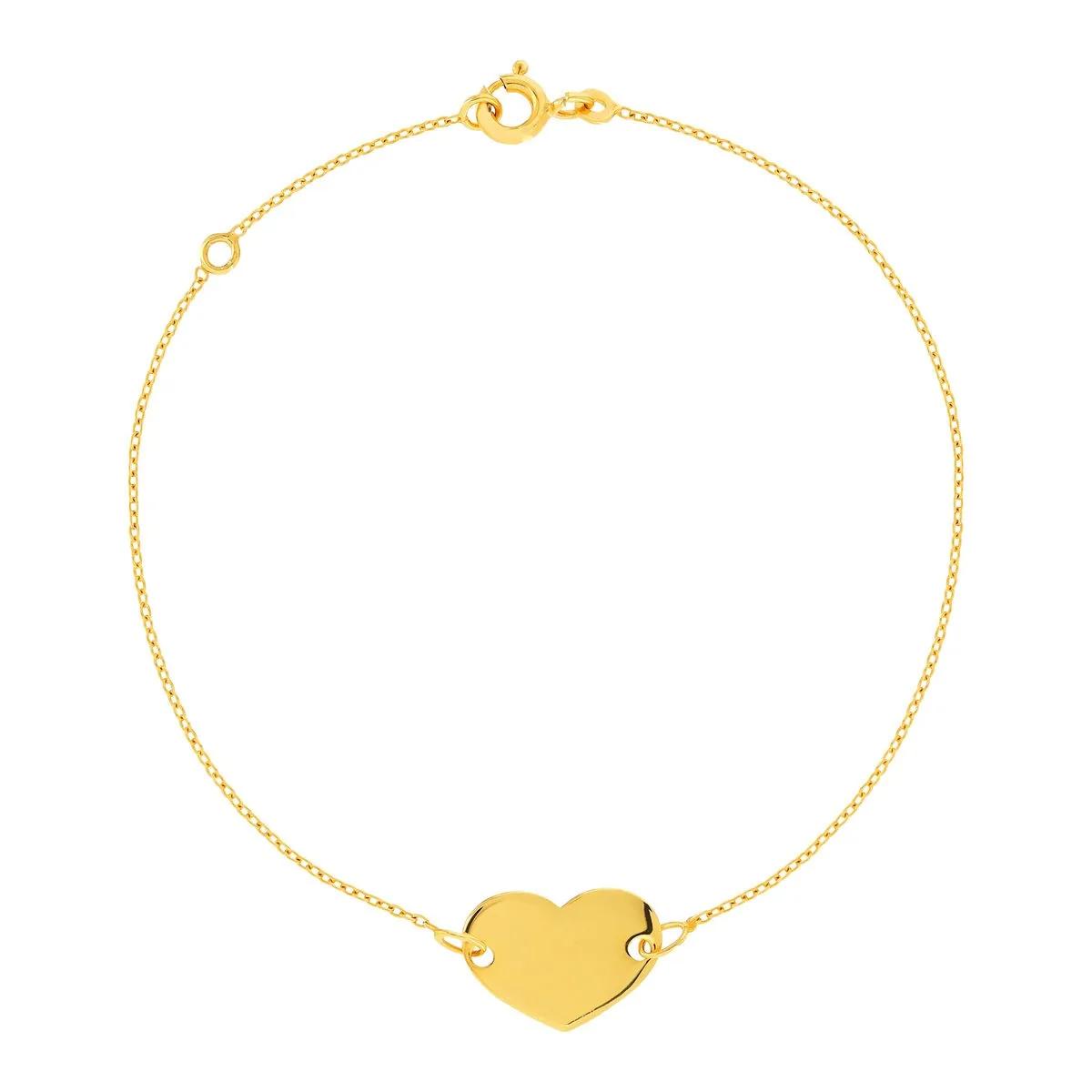 Bracelet en or jaune 375