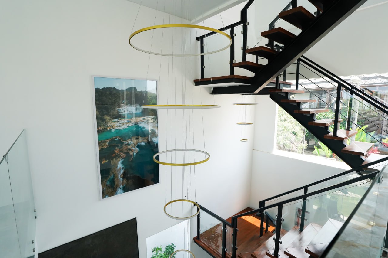 A completed 5-bedroom villa in Canggu, set in a quiet cul-de-sac location for maximum privacy