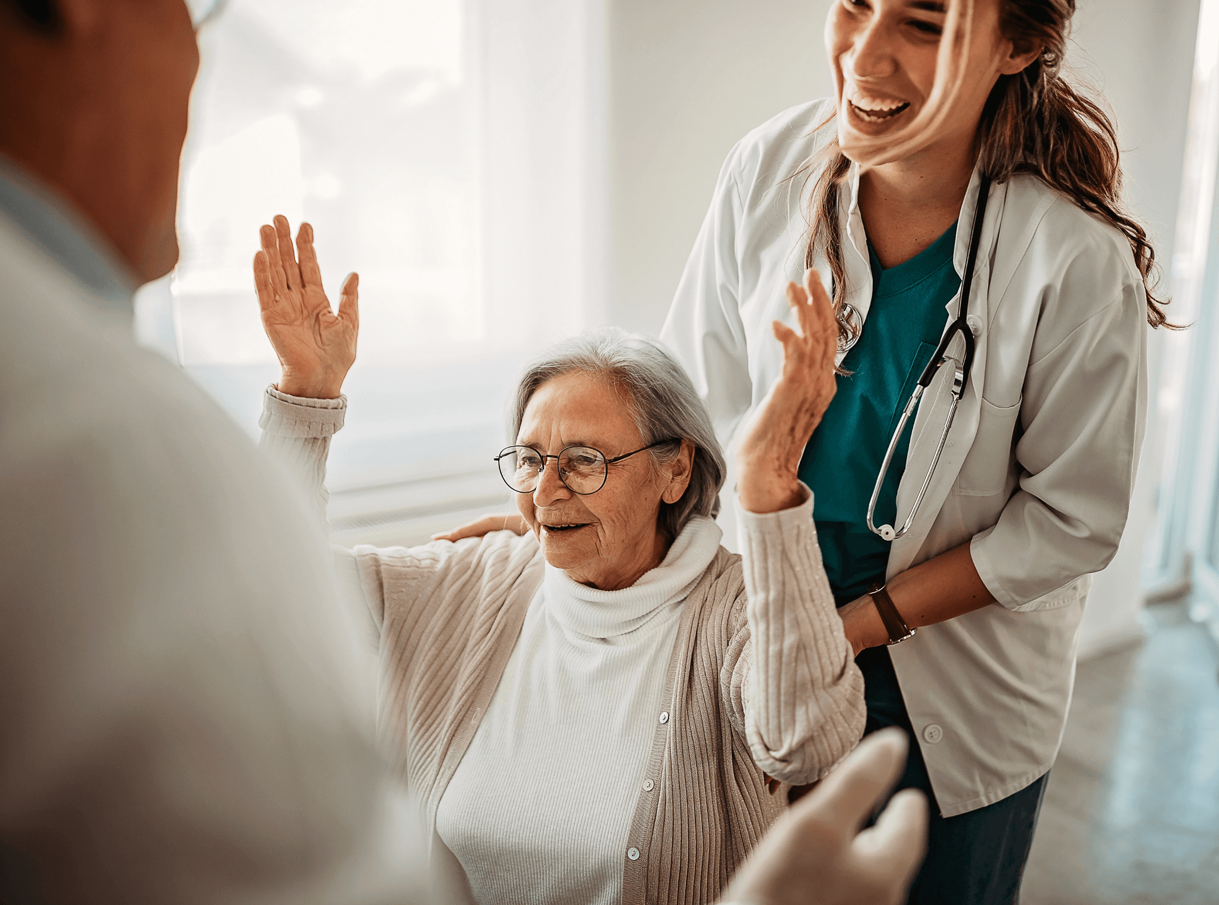 Image of Older Woman in Hospital