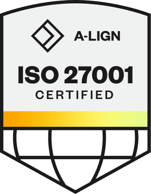 ISO 27001 certified logo