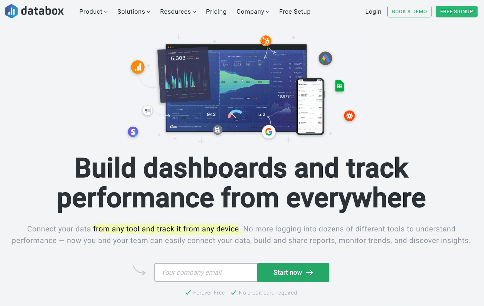 databox homepage