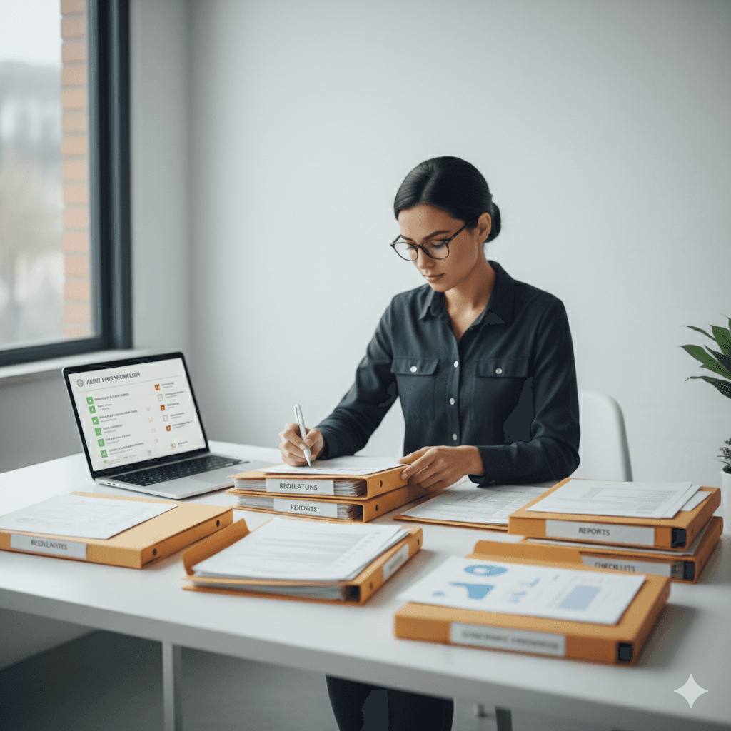 Screen showing real-time stock market updates