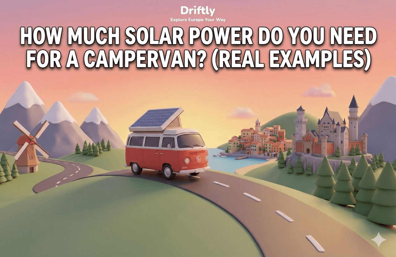 campervan solar pannels vw