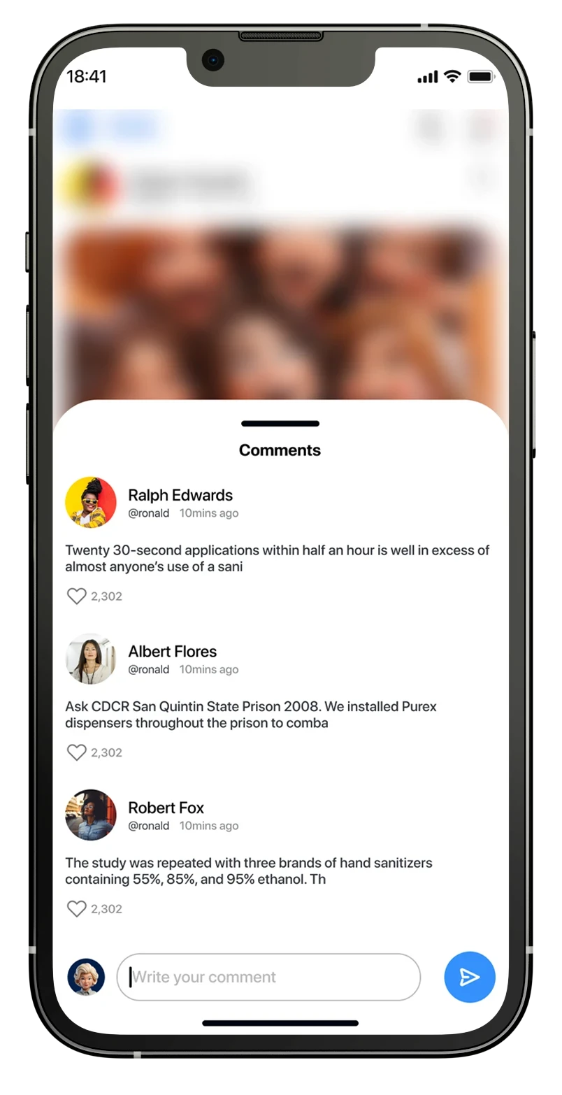 Home and comment image