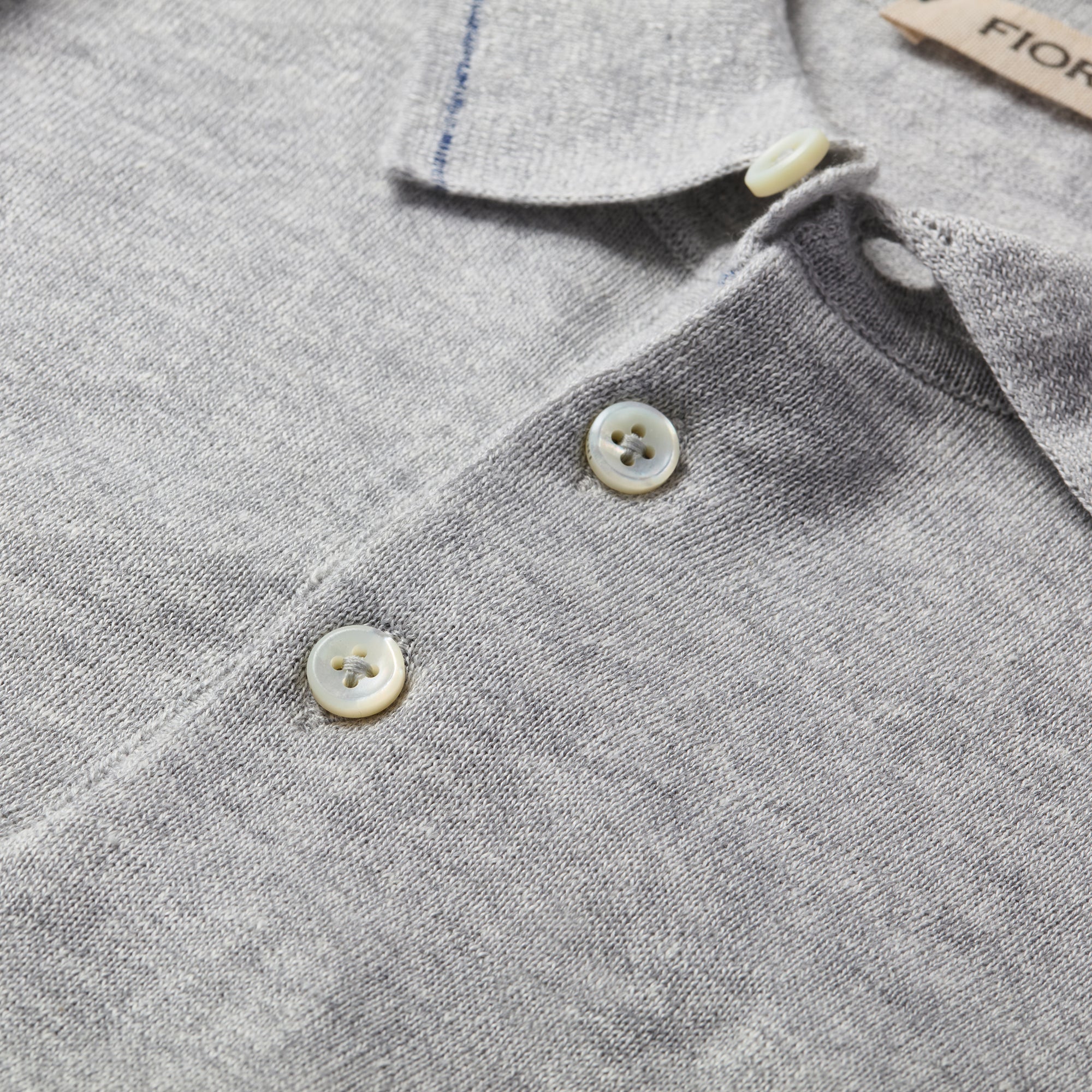 Polo Fond Linen Blend - Adda River