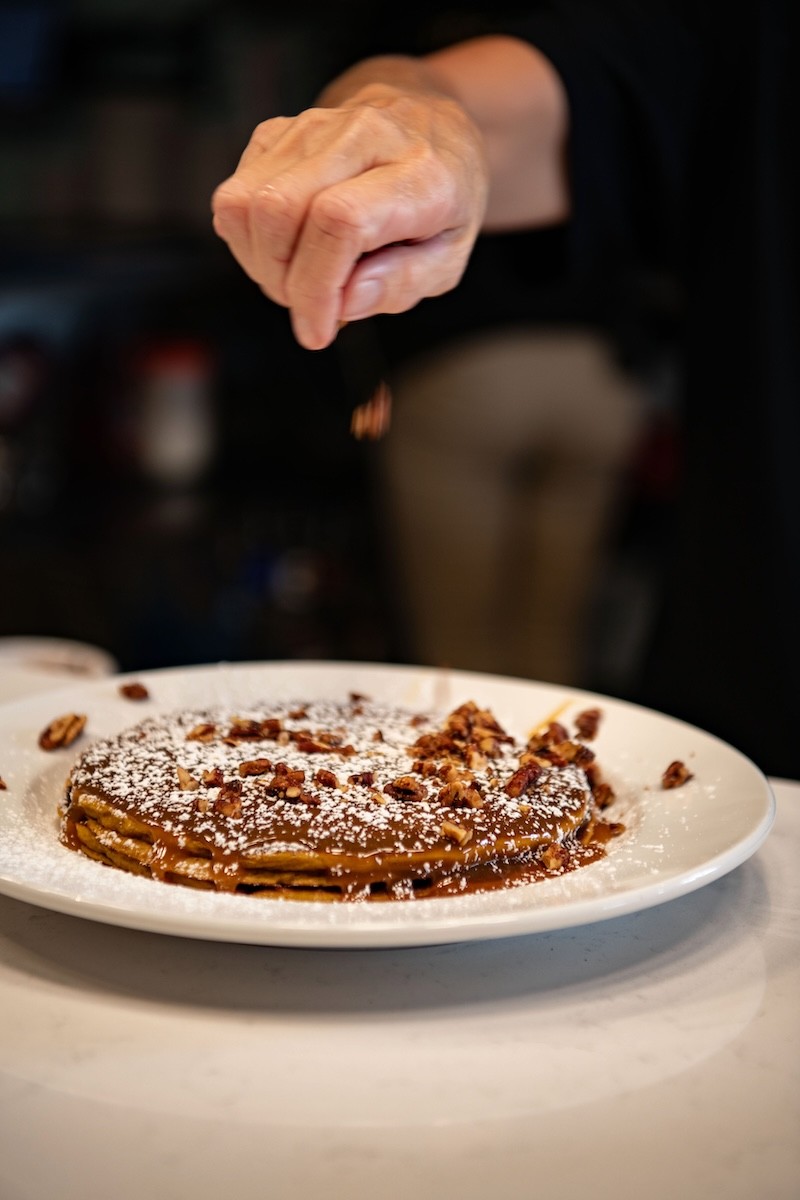 Wild Eggs Pumpkin Pancakes Nuts