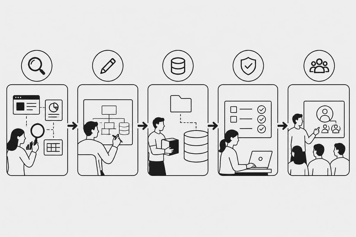 Sales system implementation timeline