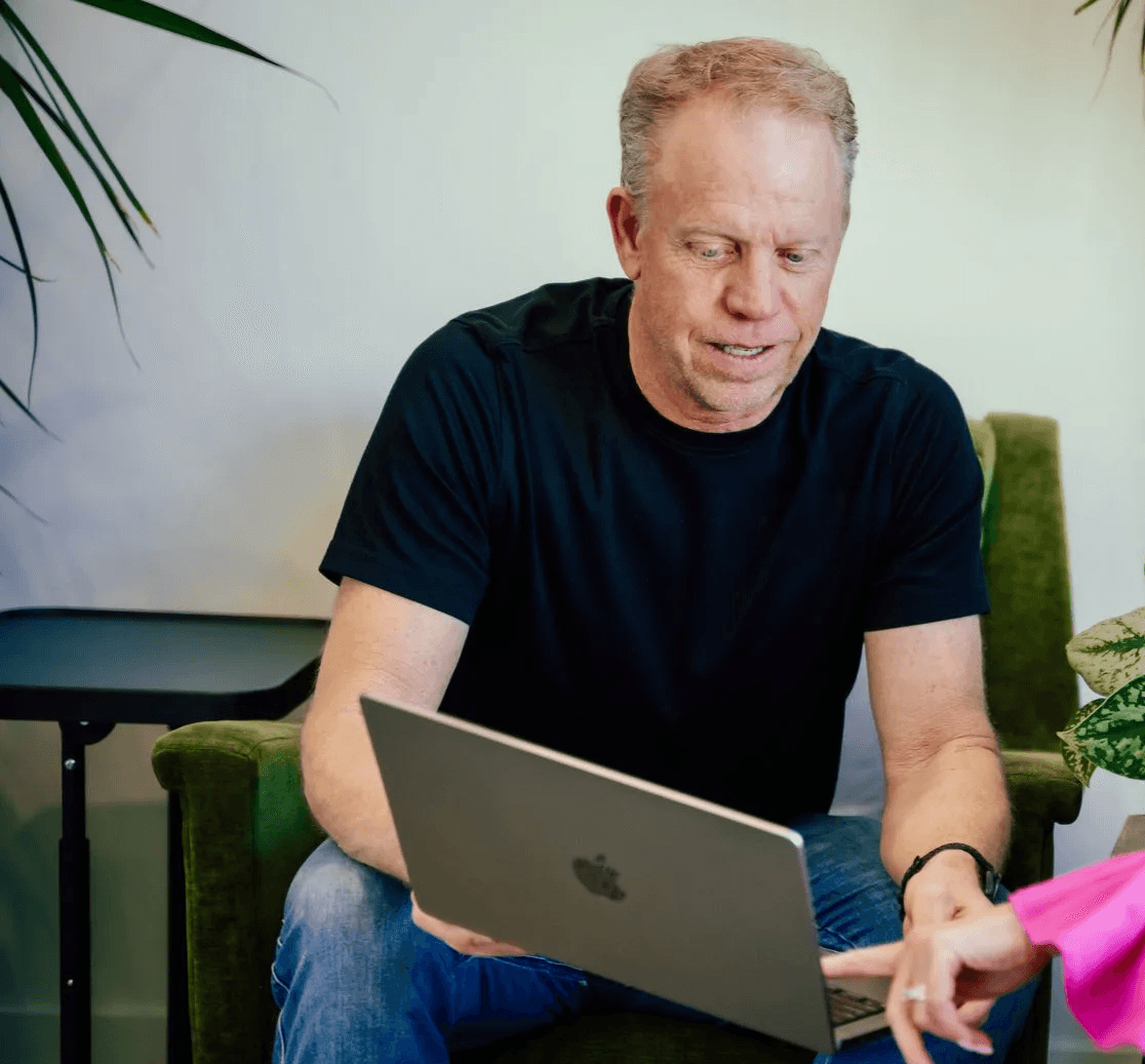 woman in black turtleneck shirt