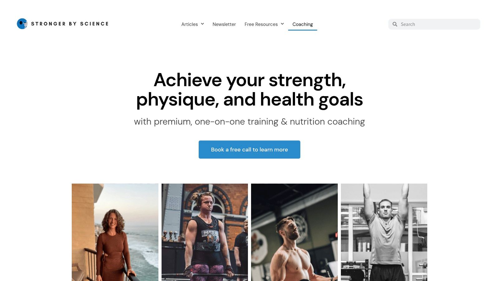Stronger By Science Coaching