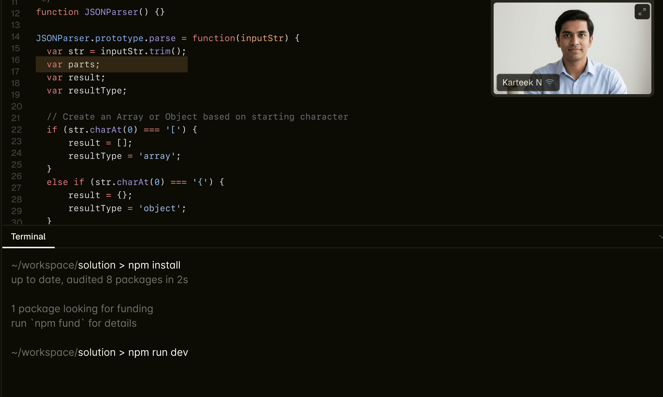 Photo of a company team