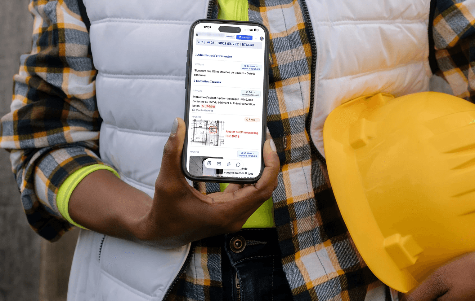 A "there" doc is readable on a phone