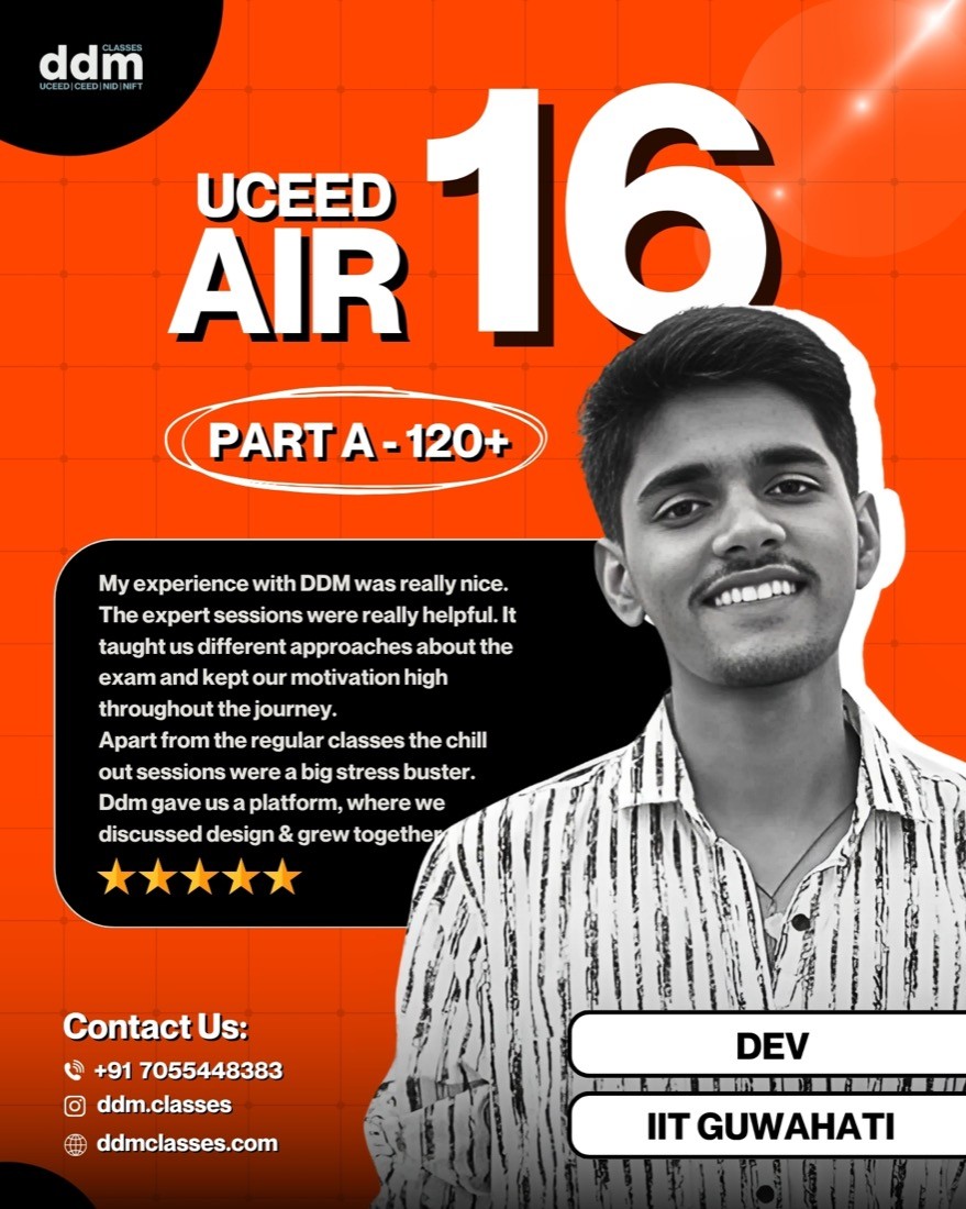 DDM Classes - UCEED, CEED, NID and NIFT coaching online