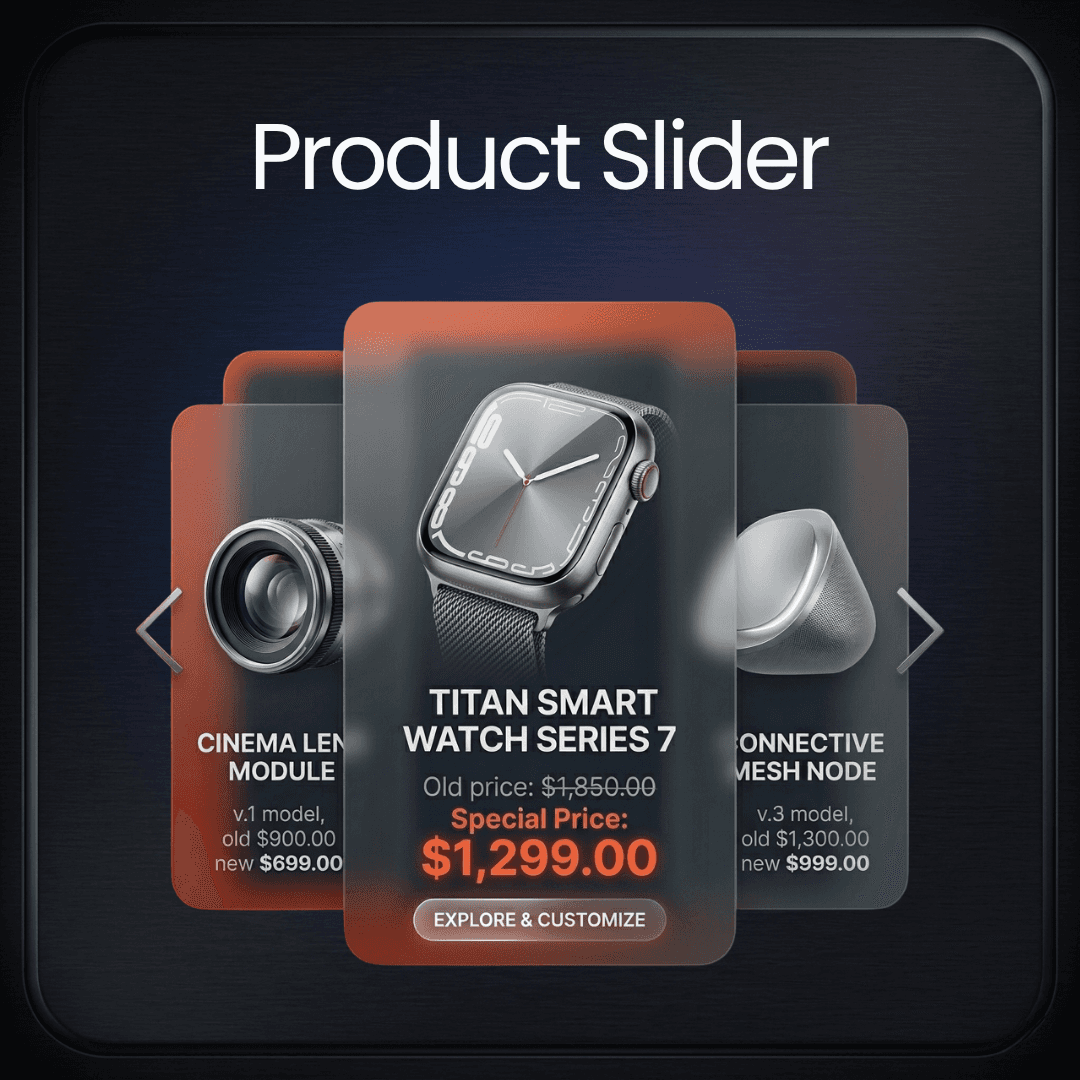 Nomad Digital - Products - Interactive / Gamified / Playable Ads - Product Slider