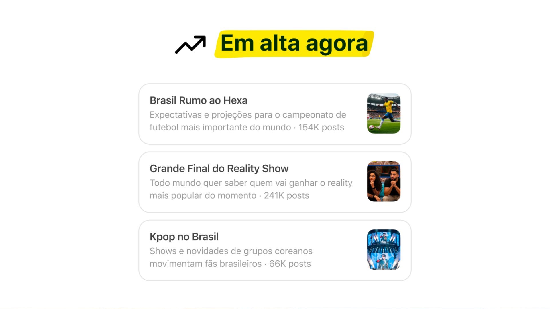 Threads lança “Em alta agora” e entra na disputa de atenção por tempo real