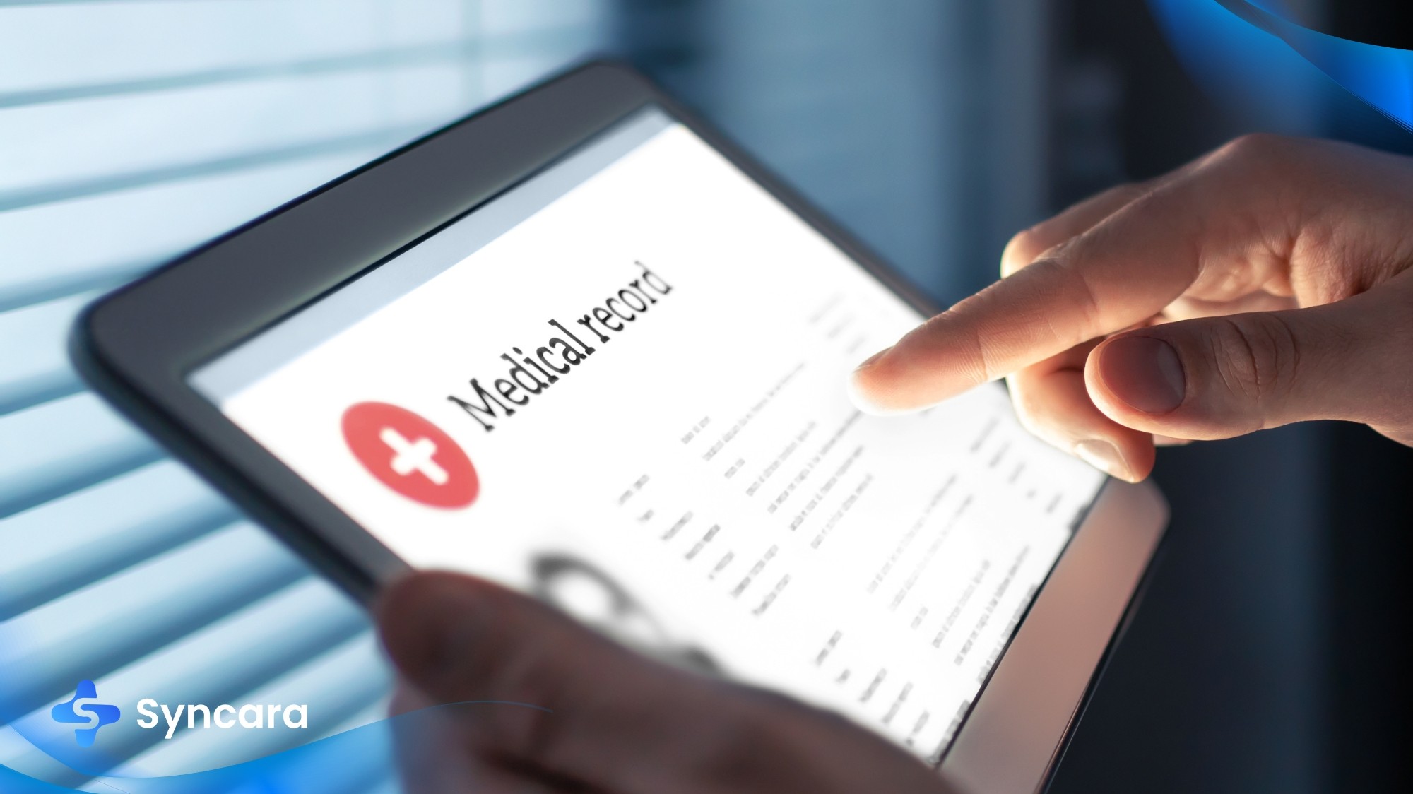 Patient submitting a medical records request form at a doctor’s office in Canada.