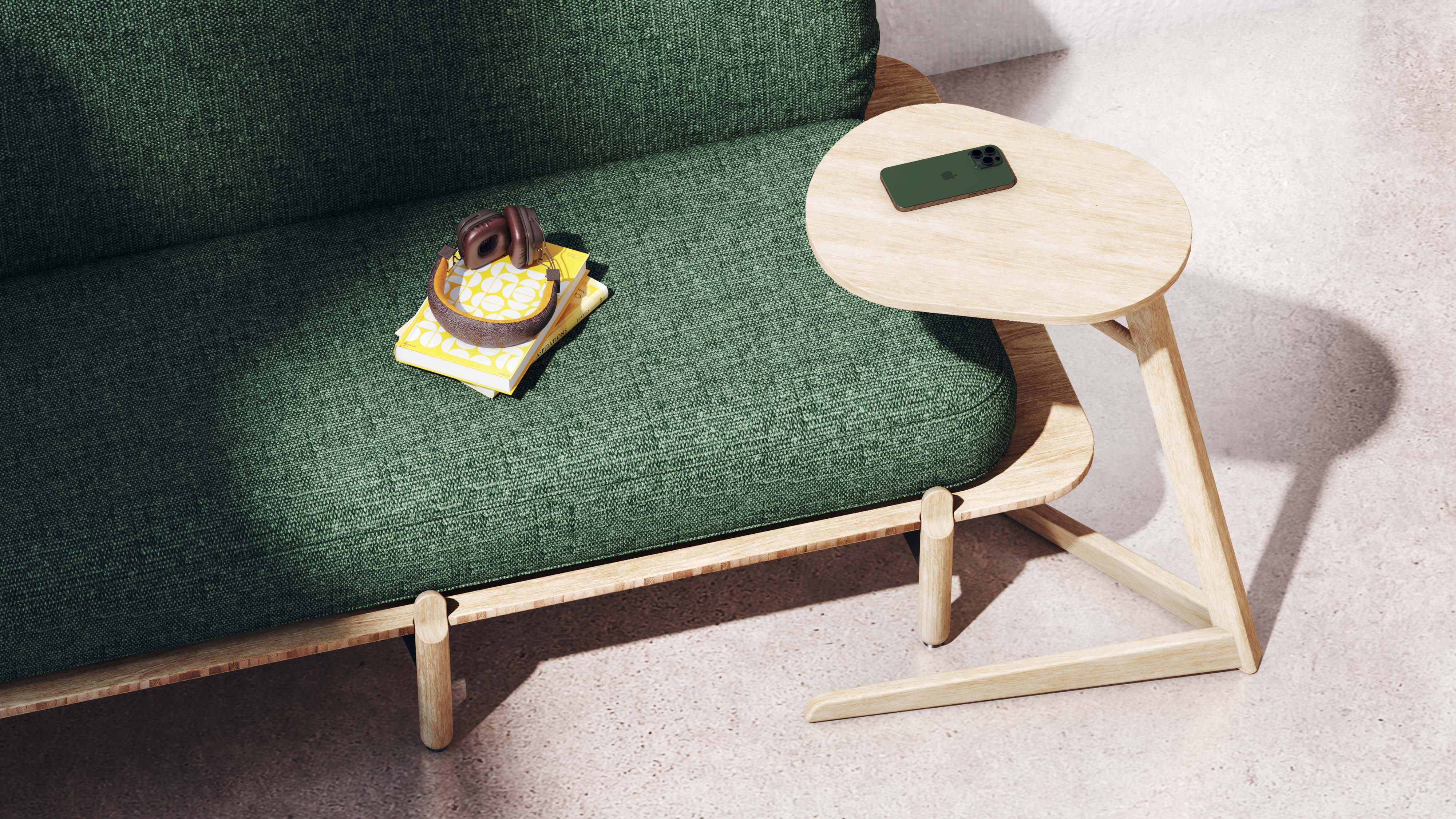 Manchester top CGI company  crafting stunning visuals for Frovi Frӧvi Bae Sofa Furniture pixelspaces Clerkenwell Design Week CDW