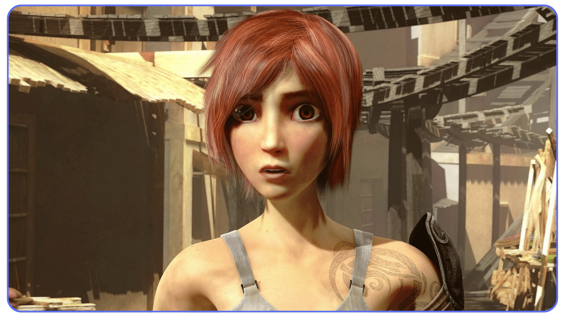 Snowy environment from Sintel (2010), highlighting lighting and atmosphere in Blender