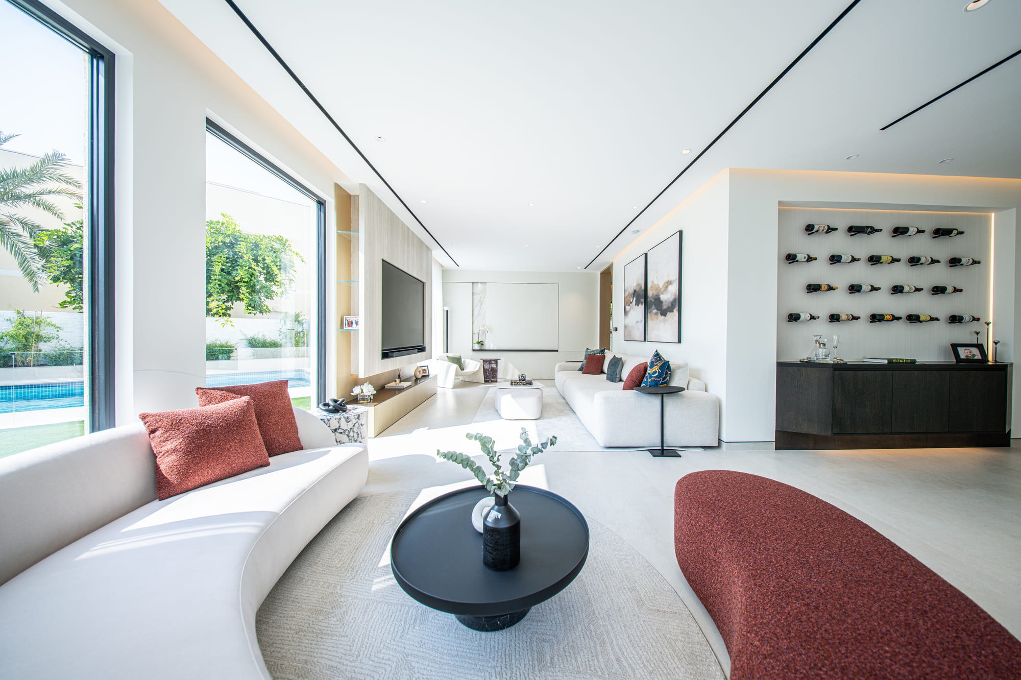 Dom Pérignon vineyards from the sky