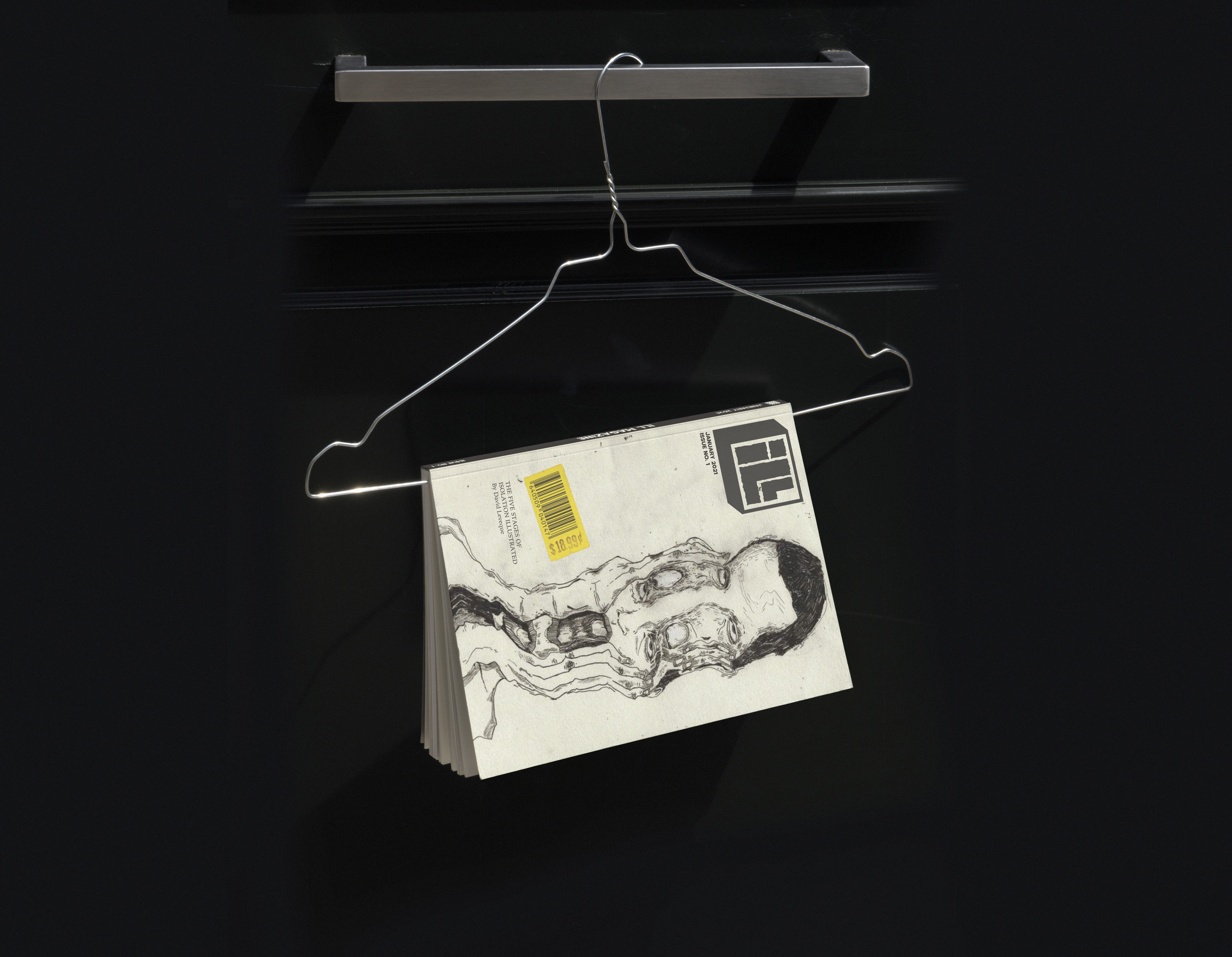 a close up of a black and brown abstract painting