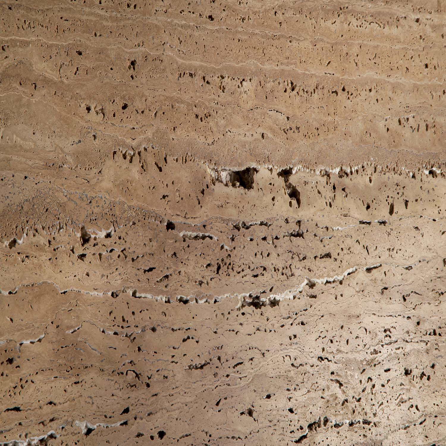 Classic Cream Travertin Naturstein mit warmer beige Struktur