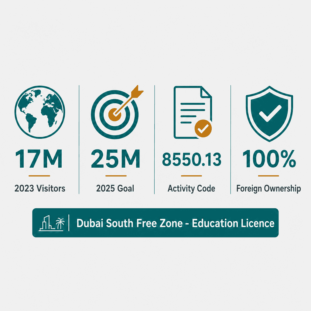 Infographic: Apply for a Hospitality And Tourism Training Services Business License in Dubai